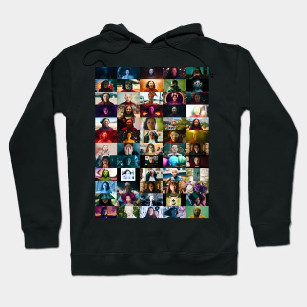 Everything Everywhere All at Once - Multiverse Scene Hoodie by HeavenlyTrashy